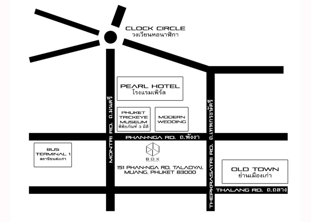 Box Poshtel Phuket Vandrehjem Eksteriør billede